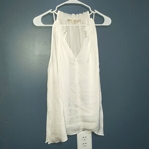 Sheer White Tanktop Medium New